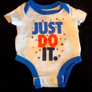 Nike onesie